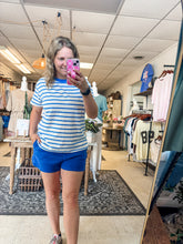 Load image into Gallery viewer, Classic Blue Sweat Shorts
