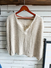 Load image into Gallery viewer, Beige Knit Sweater Top