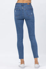 Load image into Gallery viewer, Monica Judy Blue Dandelion Skinny Jeans