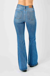 Layla Judy Blue Classic Flare High Rise Jeans