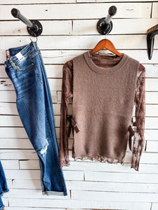 Brown Sweater vest