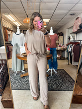 Load image into Gallery viewer, Ash Mocha Ribbed Set
