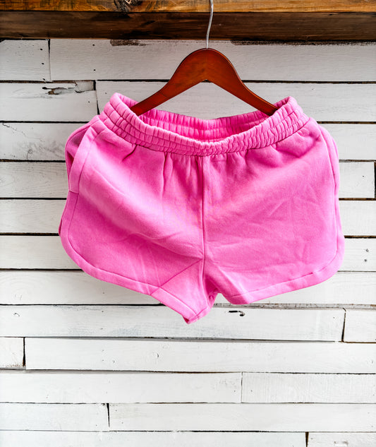 Pink Sweat Shorts