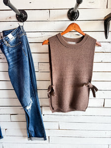 Brown Sweater vest