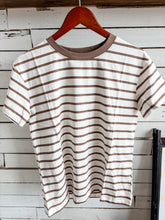 Load image into Gallery viewer, Mocha Stripe Top
