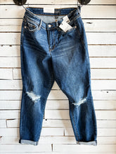 Load image into Gallery viewer, Nova Judy Blue Distressed Slim Fit Jean
