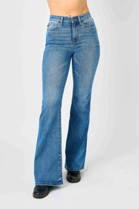 Layla Judy Blue Classic Flare High Rise Jeans