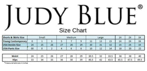 Judy Blue High Rise Washed Black Shorts with tummy control