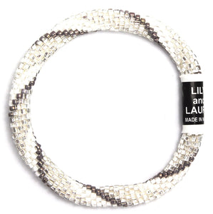 Lily and Laura Twisting Taupe Bracelet